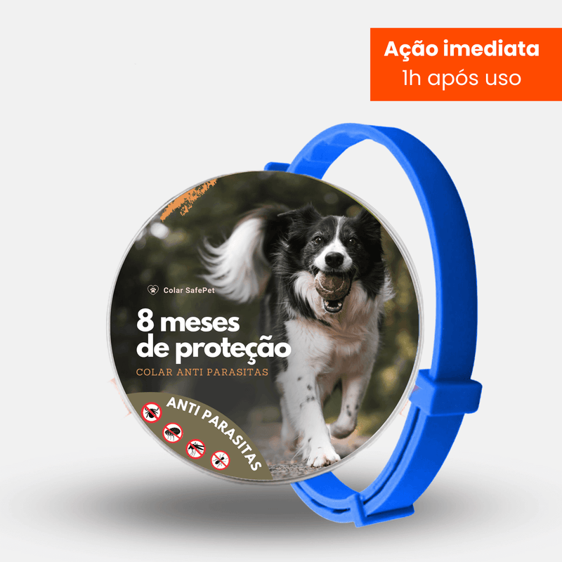 Colar Anti Pulgas e Carrapatos Original - 8 Meses de Proteção - youshop