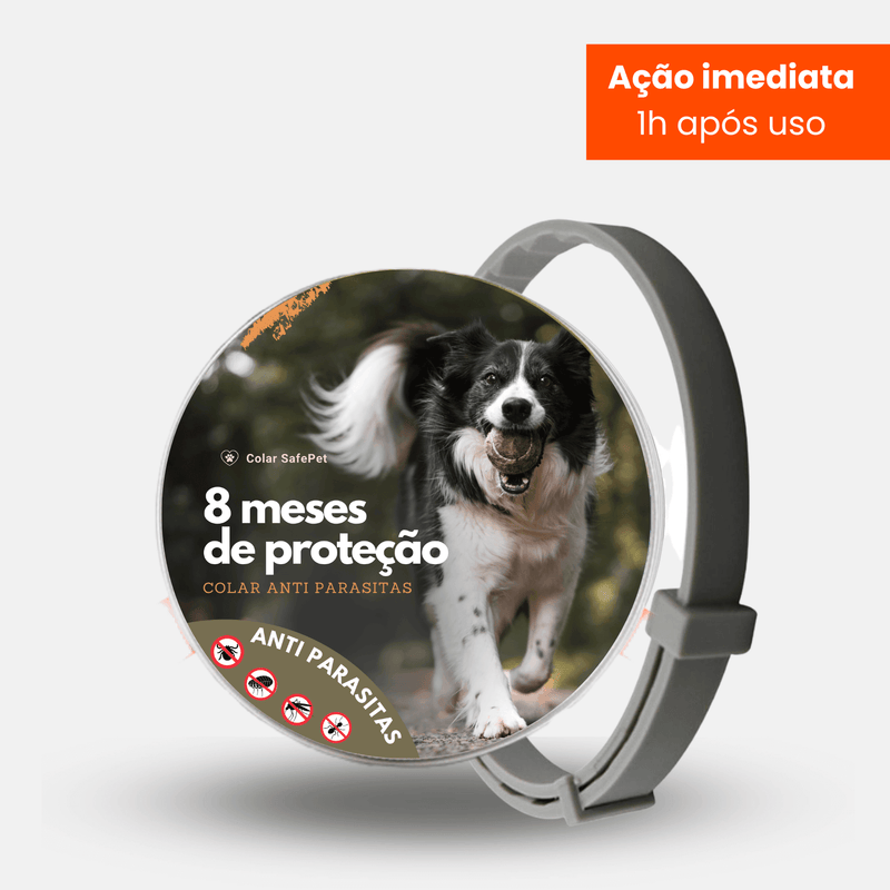 Colar Anti Pulgas e Carrapatos Original - 8 Meses de Proteção - youshop