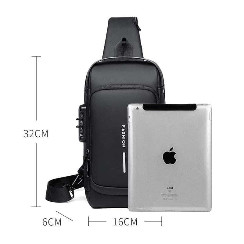 Bolsa Slim Bag™ - Mochila Anti-Furto com Senha USB - youshop