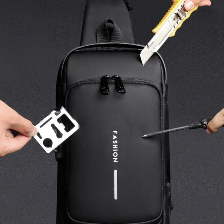 Bolsa Slim Bag™ - Mochila Anti-Furto com Senha USB - youshop