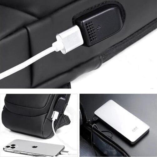 Bolsa Slim Bag™ - Mochila Anti-Furto com Senha USB - youshop